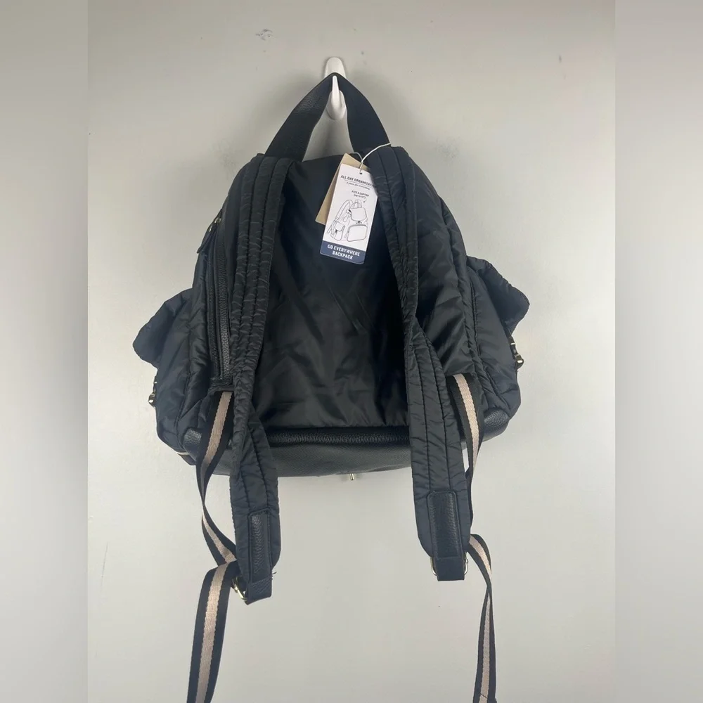 New TOMMY BAHAMA Puff Backpack black